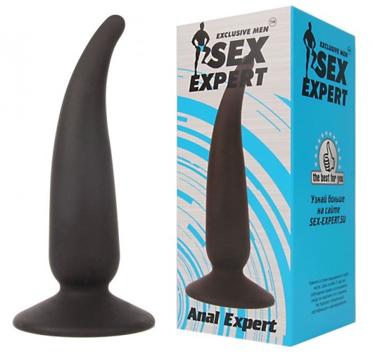 Анальная пробка с тонким кончиком Sex Expert - 11 см. - Bior toys