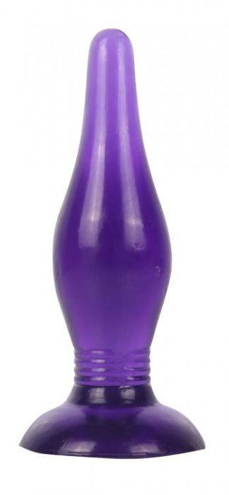 Фиолетовая анальная втулка - 15 см. - Bior toys