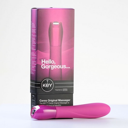 Мощный розовый вибромассажер Ceres Original Pink - Jopen