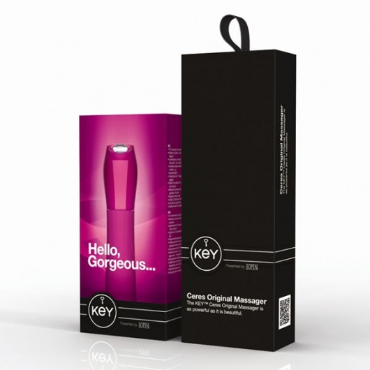 Мощный розовый вибромассажер Ceres Original Pink - Jopen