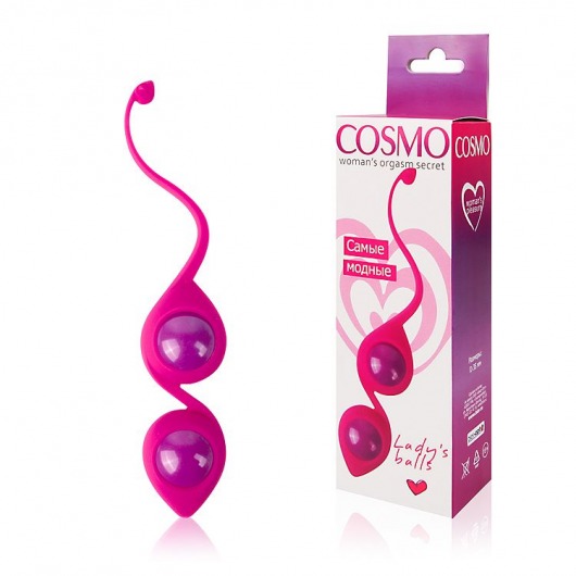 Вагинальные шарики с хвостиком Cosmo - Cosmo