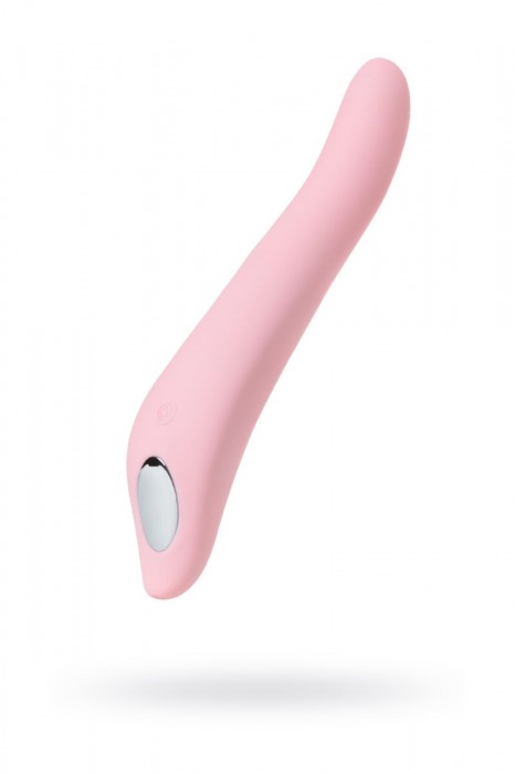 Розовый вибратор S-HANDE KISS с ротацией - 21,4 см. - S-HANDE