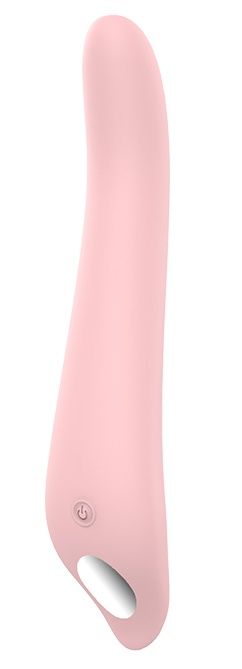 Нежно-розовый вибромассажер SHAKING SENSATION - 18 см. - Dream Toys