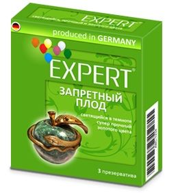 Презервативы Expert  Запретный плод  - 3 шт. - Expert - купить с доставкой в Москве
