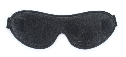 Чёрная перфорированная маска на глаза - БДСМ Арсенал - купить с доставкой в Москве