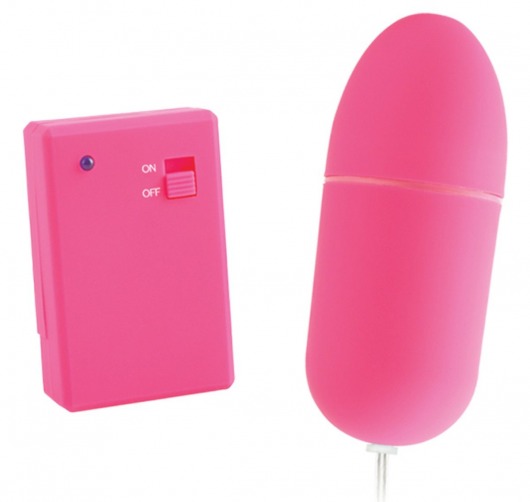 Розовое виброяйцо Remote Control Bullet с пультом ДУ - Pipedream