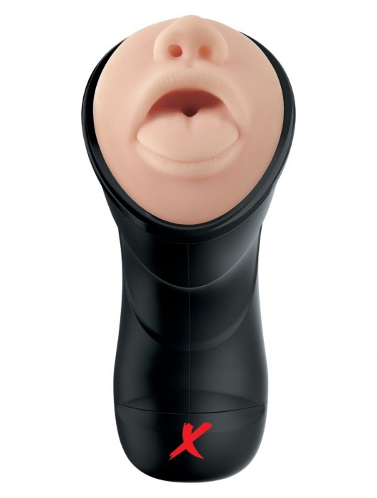 Мастурбатор-ротик Deep Throat Vibrating Stroker - Pipedream - в Москве купить с доставкой