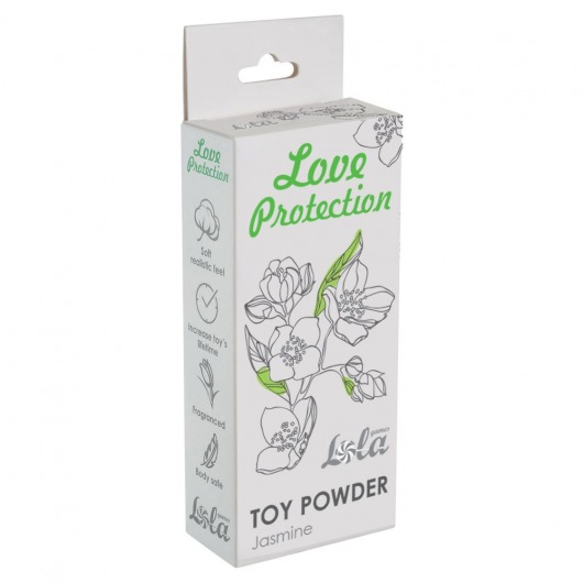 Пудра для игрушек Love Protection с ароматом жасмина - 15 гр. - Lola Games - купить с доставкой в Москве