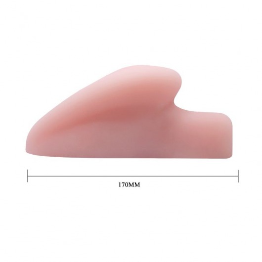 Телесная вибровагина Erowoman-Eroman - Bior toys - в Москве купить с доставкой