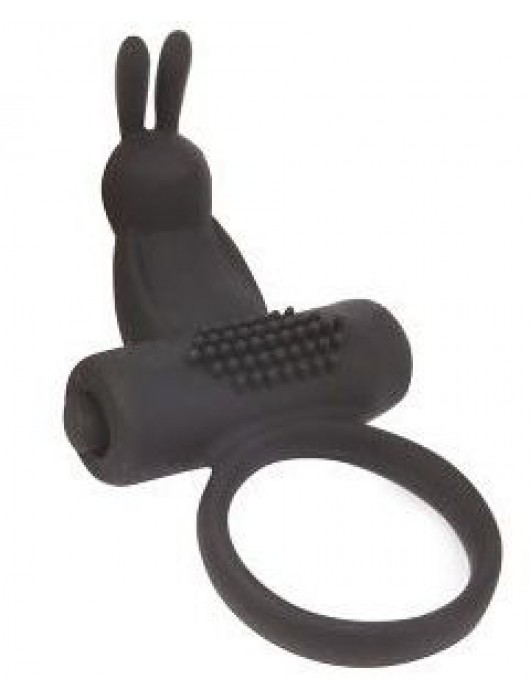 Черное эрекционное виброкольцо Sex Expert - Bior toys - в Москве купить с доставкой