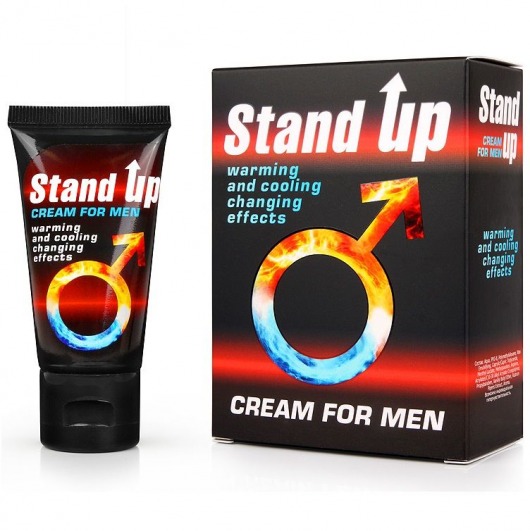 Возбуждающий крем для мужчин Stand Up - 25 гр. - Биоритм - купить с доставкой в Москве