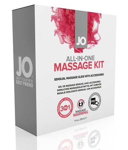 Подарочный набор для массажа All in One Massage Kit - System JO - купить с доставкой в Москве