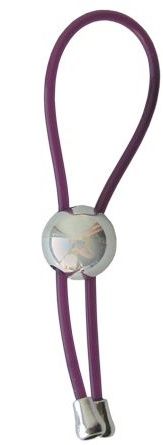 Фиолетовое эрекционное кольцо-лассо - Bior toys - в Москве купить с доставкой