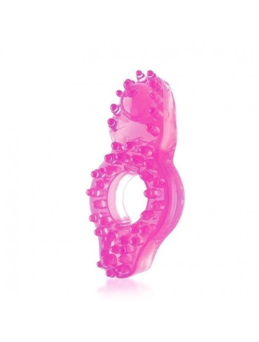 Розовое эрекционное кольцо с бугорками - Erowoman-Eroman - в Москве купить с доставкой