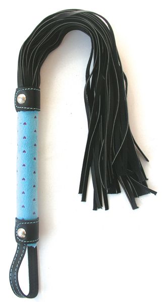 Черно-голубая плетка Notabu - 46 см. - Bior toys - купить с доставкой в Москве