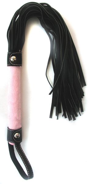 Розово-черная плетка Notabu - 46 см. - Bior toys - купить с доставкой в Москве