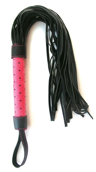 Черно-розовая плетка Notabu - 46 см. - Bior toys - купить с доставкой в Москве