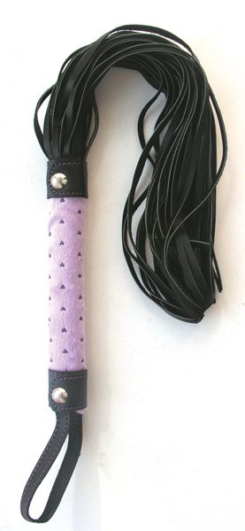 Черно-фиолетовая плетка Notabu - 46 см. - Bior toys - купить с доставкой в Москве