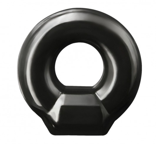 Черное эрекционное кольцо Drop Ring - NS Novelties - в Москве купить с доставкой