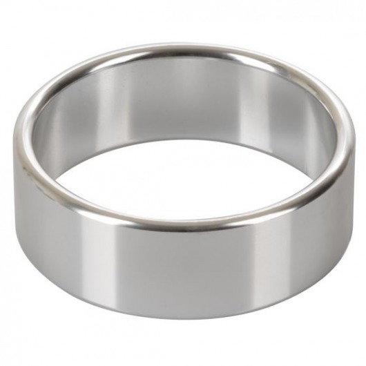 Широкое металлическое кольцо Alloy Metallic Ring Extra Large - California Exotic Novelties - в Москве купить с доставкой