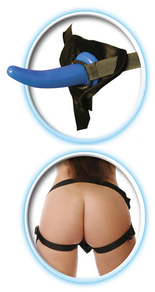 Женский страпон для анальной стимуляции партнёра Beginner s Strap-On for Him - 11,5 см. - Pipedream - купить с доставкой в Москве