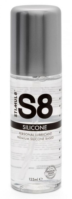 Лубрикант на силиконовой основе S8 Premium Silicone - 125 мл. - Stimul8 - купить с доставкой в Москве
