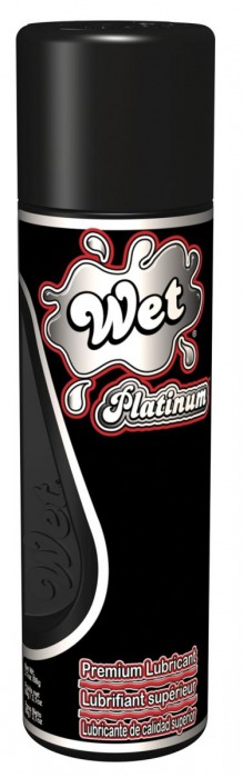 Гель-лубрикант на силиконовой основе Wet Platinum - 93 мл. - Wet International Inc. - купить с доставкой в Москве