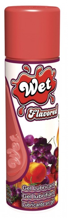 Лубрикант Wet Flavored Passionait Fruit Punch с ароматом маракуйи - 106 мл. - Wet International Inc. - купить с доставкой в Москве