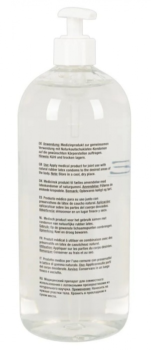 Анальный гель-лубрикант Just Glide Anal - 1000 мл. - Orion - купить с доставкой в Москве