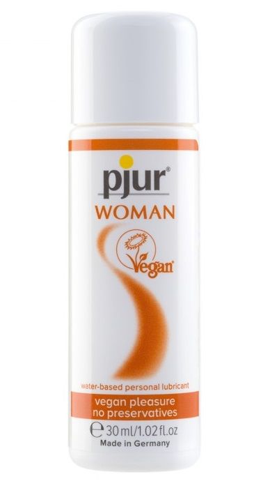 Лубрикант pjur WOMAN Vegan на водной основе - 30 мл. - Pjur - купить с доставкой в Москве