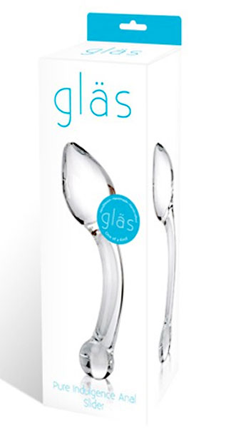 Прозрачная капля для массажа простаты Pure Slider - Glas - в Москве купить с доставкой