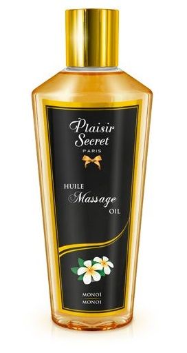 Массажное масло для тела с ароматом моной - 250 мл. - Plaisir Secret - купить с доставкой в Москве