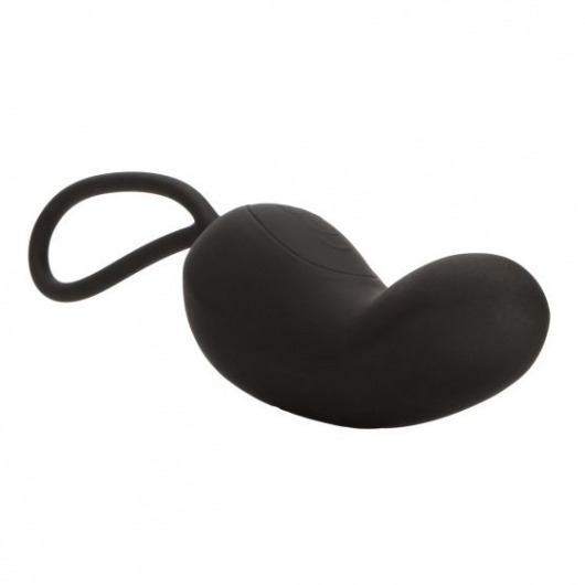 Черное виброяйцо с браслетом-пультом Wristband Remote Curve - California Exotic Novelties