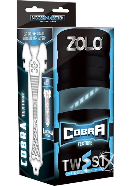 Мастурбатор Zolo Twist Cobra - Zolo - в Москве купить с доставкой