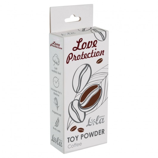 Пудра для игрушек с ароматом кофе Coffee - 15 гр. - Lola Games - купить с доставкой в Москве