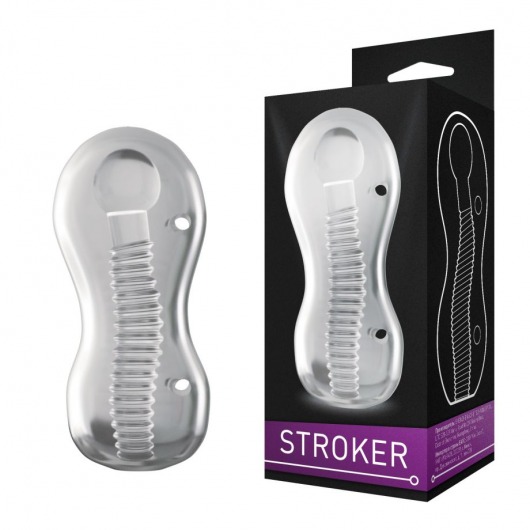 Прозрачный мастурбатор STROKER №5 - Rubber Tech Ltd - в Москве купить с доставкой