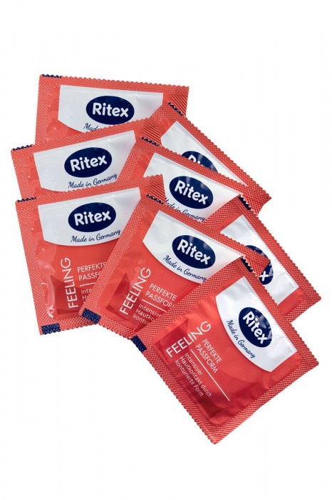 Презервативы анатомической формы с накопителем RITEX PERFECT FIT - 8 шт. - RITEX - купить с доставкой в Москве