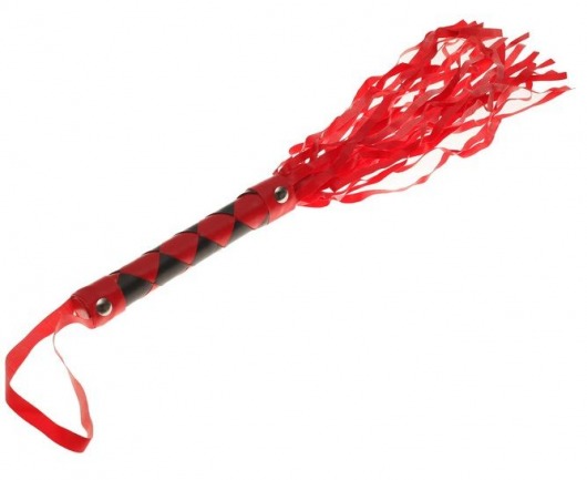 Красно-черная плеть с ромбами на ручке - 42 см. - Сима-Ленд - купить с доставкой в Москве