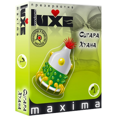 Презерватив LUXE Maxima  Сигара Хуана  - 1 шт. - Luxe - купить с доставкой в Москве