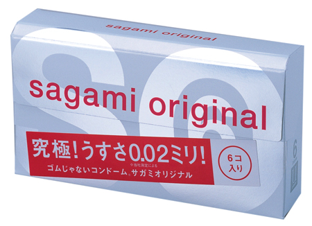 Ультратонкие презервативы Sagami Original - 6 шт. - Sagami - купить с доставкой в Москве