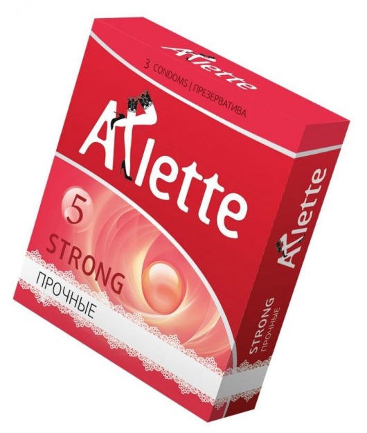 Ультрапрочные презервативы Arlette Strong - 3 шт. - Arlette - купить с доставкой в Москве