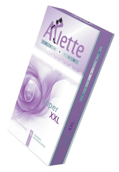 Увеличенные презервативы Arlette Premium Super XXL - 6 шт. - Arlette - купить с доставкой в Москве
