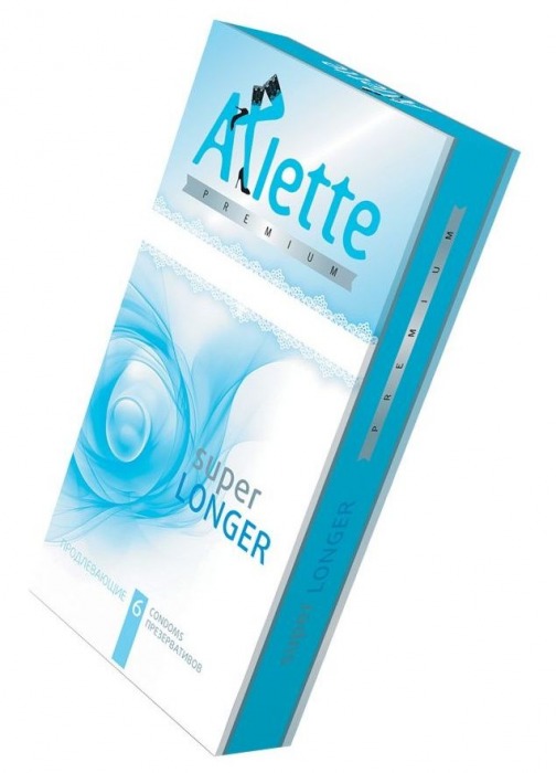Презервативы Arlette Premium Super Longer с продлевающим эффектом - 6 шт. - Arlette - купить с доставкой в Москве