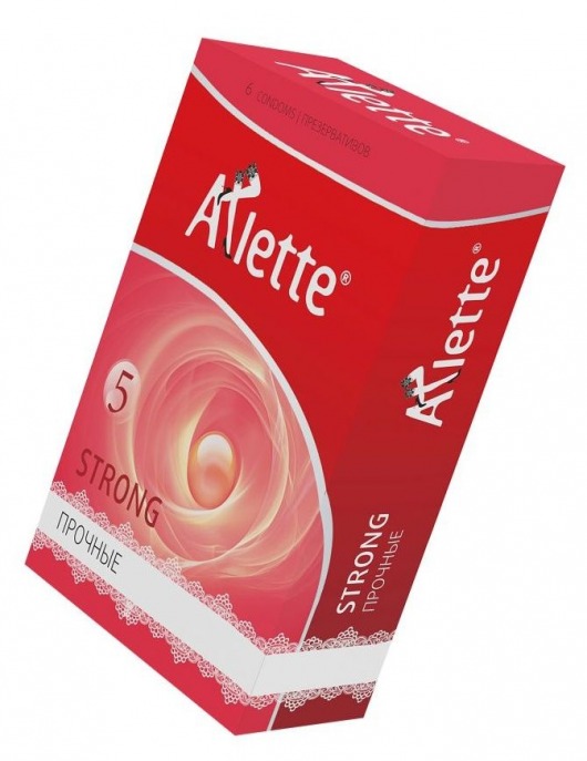 Ультрапрочные презервативы Arlette Strong  - 6 шт. - Arlette - купить с доставкой в Москве