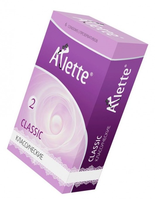 Классические презервативы Arlette Classic - 6 шт. - Arlette - купить с доставкой в Москве