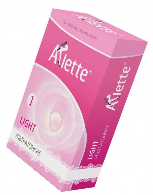 Ультратонкие презервативы Arlette Light - 6 шт. - Arlette - купить с доставкой в Москве