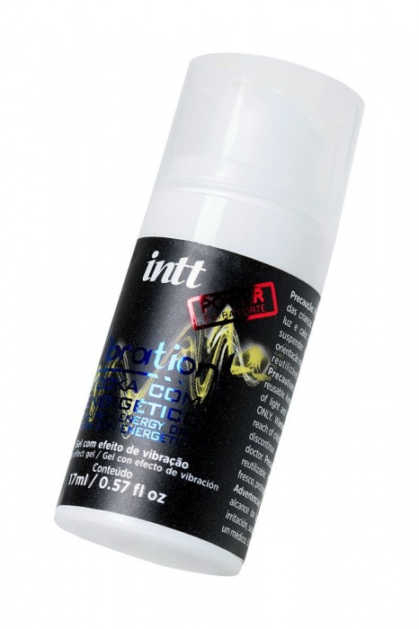 Массажный гель INTT VIBRATION Vodka mixed with energy drink с необычным ароматом и эффектом вибрации - 17 мл. - INTT - купить с доставкой в Москве