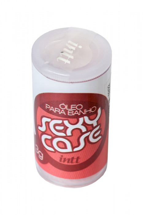 Масло для ванны и массажа SEXY CASE с цветочно-древесным ароматом - 2 капсулы (3 гр.) - INTT - купить с доставкой в Москве