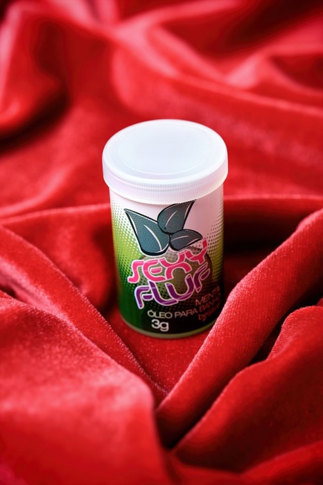 Масло для ванны и массажа SEXY FLUF с мятным ароматом - 2 капсулы (3 гр.) - INTT - купить с доставкой в Москве