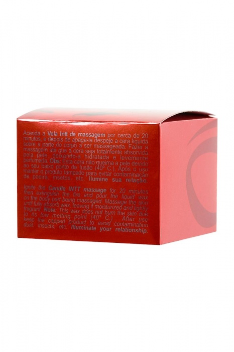 Массажная свеча ALLUMER Vanilla с ароматом ванили - 90 гр. - INTT - купить с доставкой в Москве